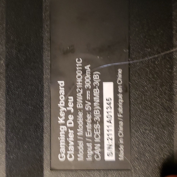 Blackweb wired light up keyboard - Picture 6 of 6